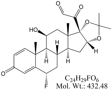 Flunisolide 21-Dehydro Impurit
